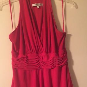 Evan Picone three tiered Dress- ***Bright Red 16**